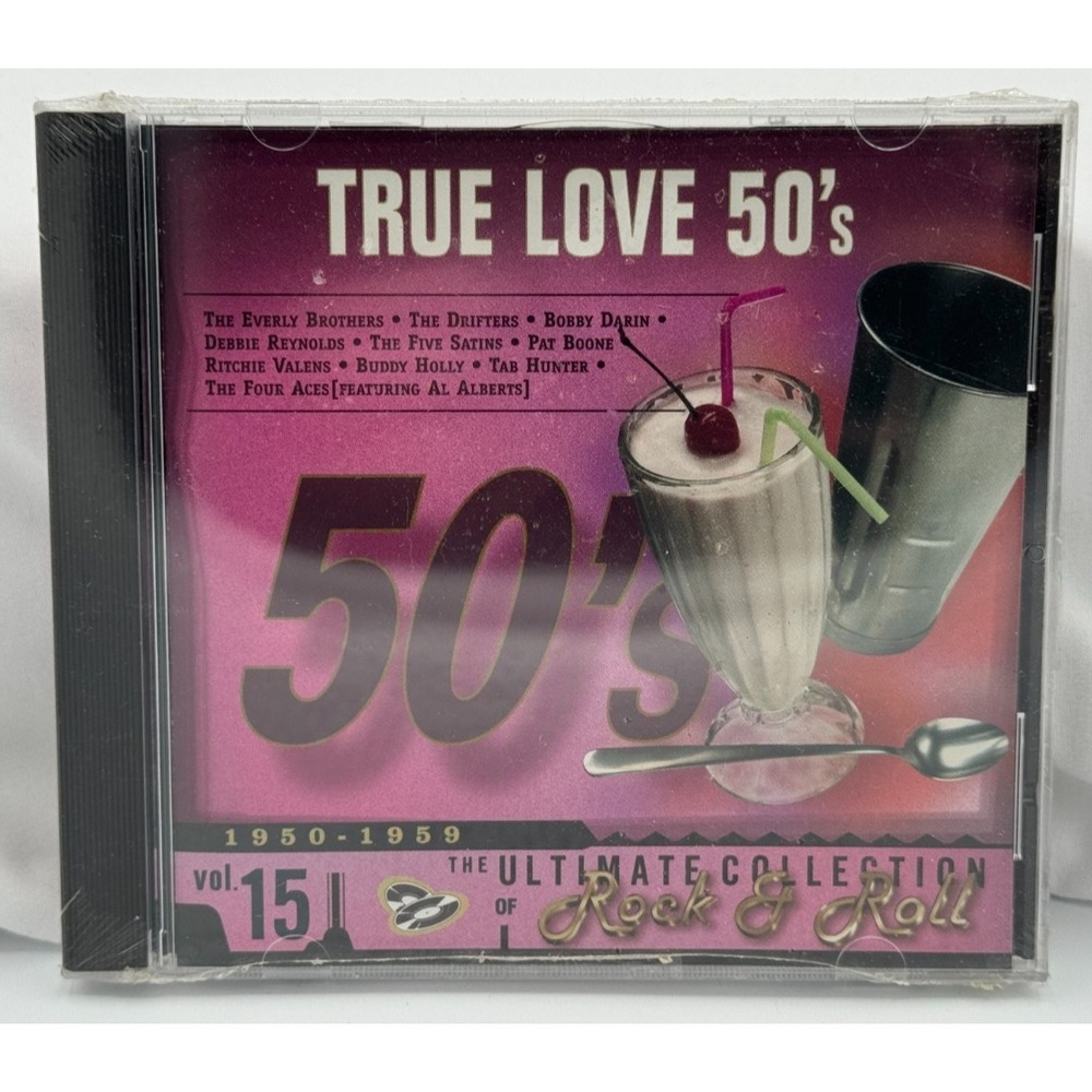 True Love 50's The Ultimate Collection of Rock & Roll (CD,1996) NEW In Packaging
